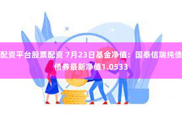 配资平台股票配资 7月23日基金净值：国泰信瑞纯债债券最新净值1.0533