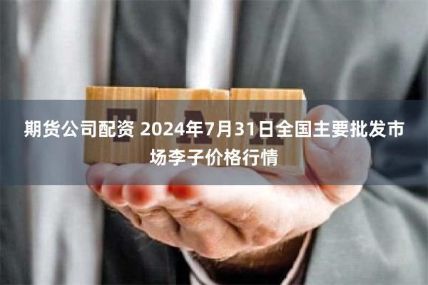 期货公司配资 2024年7月31日全国主要批发市场李子价格行情