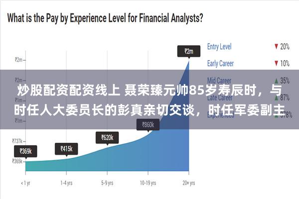 炒股配资配资线上 聂荣臻元帅85岁寿辰时，与时任人大委员长的彭真亲切交谈，时任军委副主