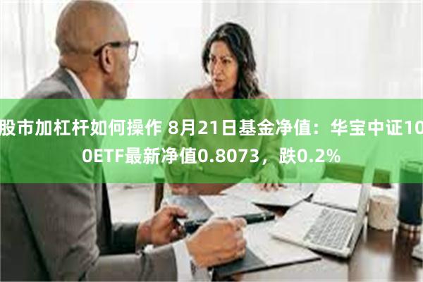 股市加杠杆如何操作 8月21日基金净值：华宝中证100ETF最新净值0.8073，跌0.2%