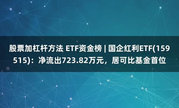 股票加杠杆方法 ETF资金榜 | 国企红利ETF(159515)：净流出723.82万元，居可比基金首位