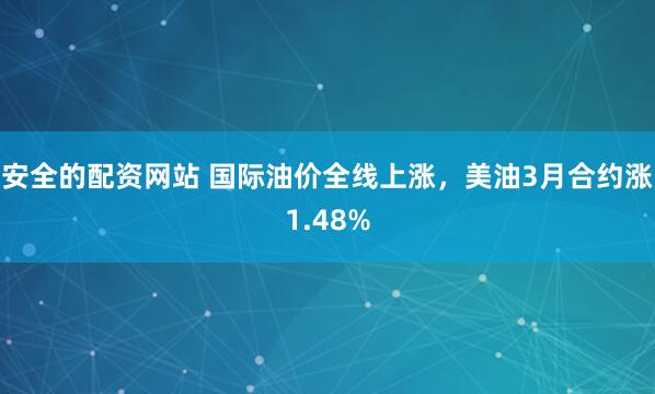 安全的配资网站 国际油价全线上涨，美油3月合约涨1.48%